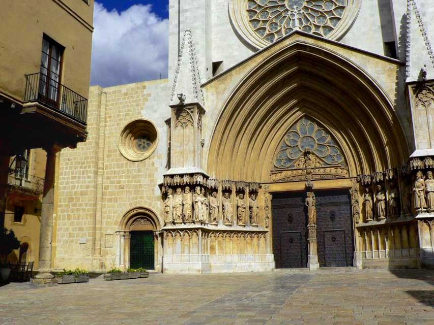 carnets de voyage espagne - tarragone - la cathdrale