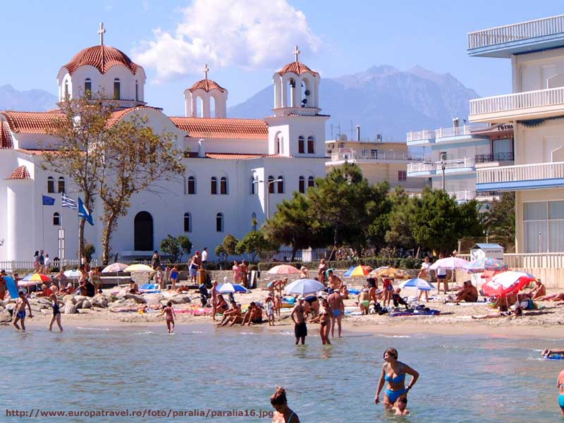 carnets de voyage grce - plage de paralia  katerini