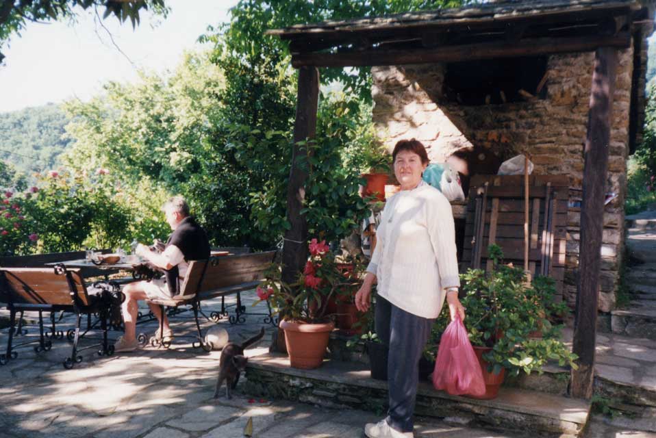carnets de voyage grce - le plion - la pension de famille thimeli  tsangarada - sofia kazakou
