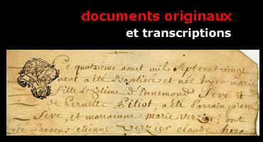 documents originaux