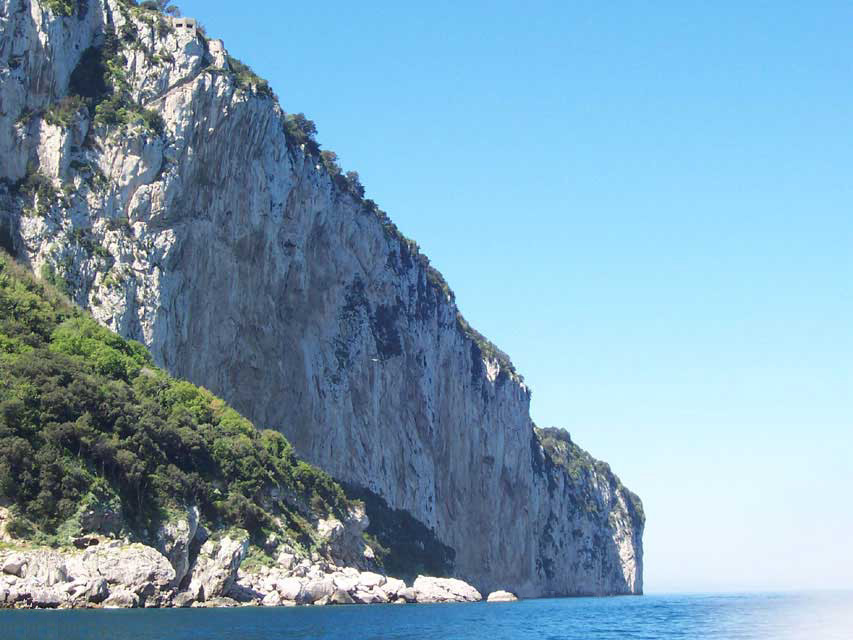 italie - les falaises de capri