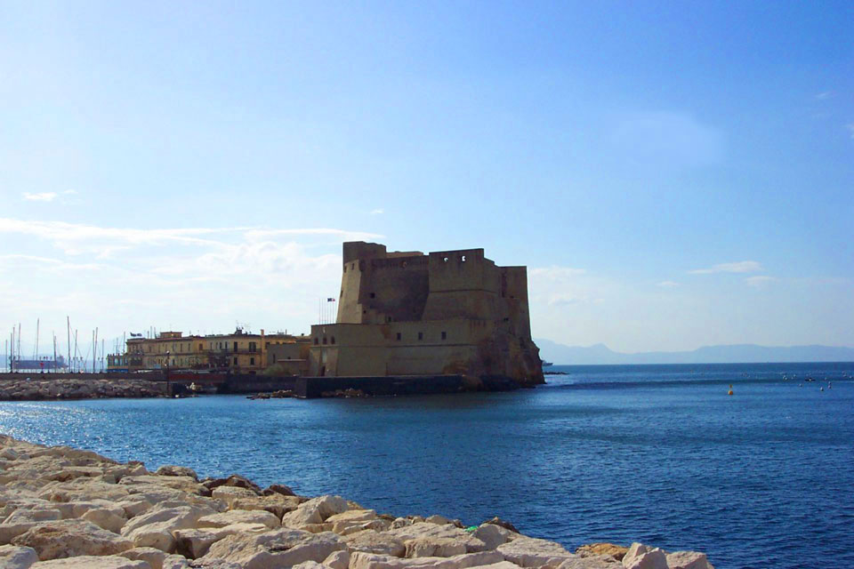 carnets de voyage italie - naples - castel dell'uovo