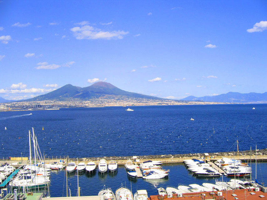 carnets de voyage italie - la baie de naples et le vsuve