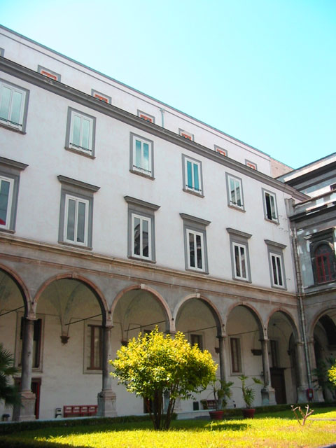 carnets de voyage italie - naples - archives municipales palais san severino