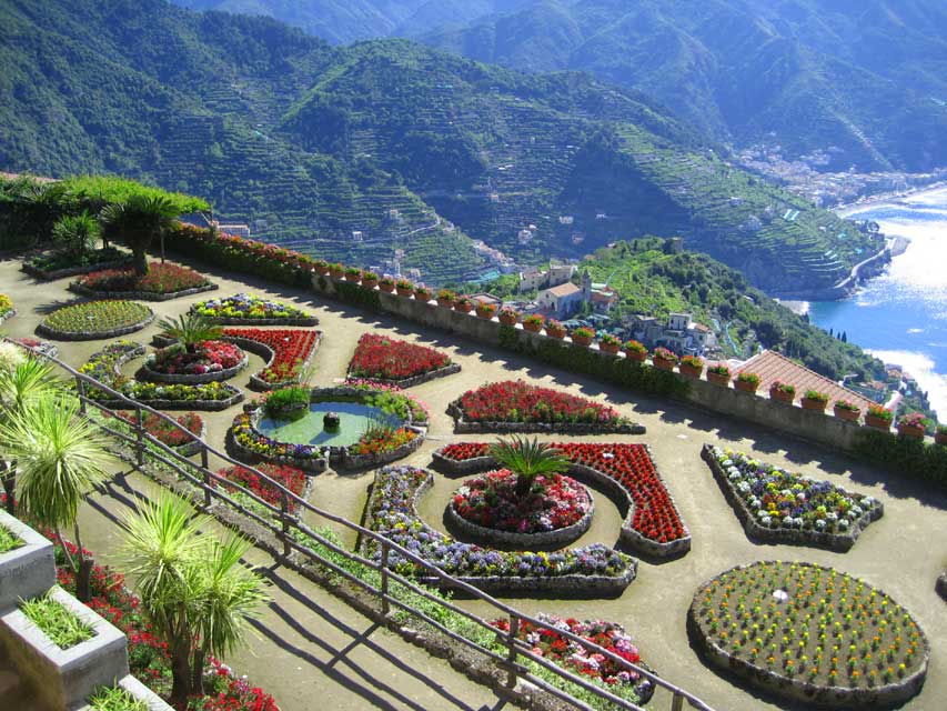 carnets de voyage italie - les jardins de la villa ruffolo - ravello 