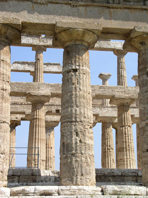 carnets de voyage italie - paestum