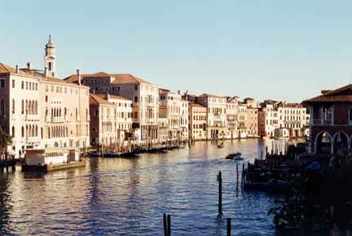 carnets de voyage italie - venise et la vntie - le grand canal