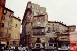 rome - centro storico - piazza campo de fiori