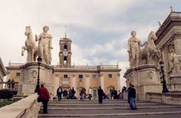 rome - les escaliers du capitole