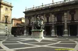 rome - le palais du conservatoire au capitole