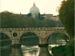 rome - le vatican et le tibre