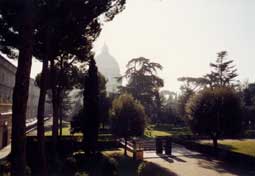 rome - le vatican - les jardins