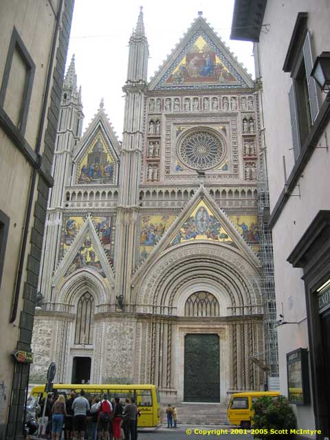 carnets de voyage italie - orvieto - le duomo