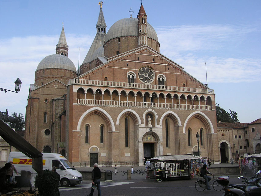 carnets de voyage italie - padoue - basilique saint antoine