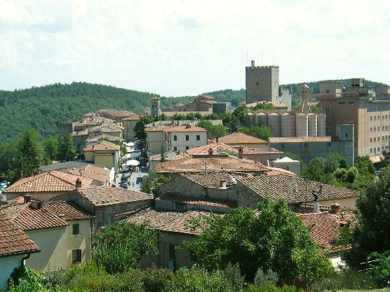 toscane - route du chianti - castellina in chianti