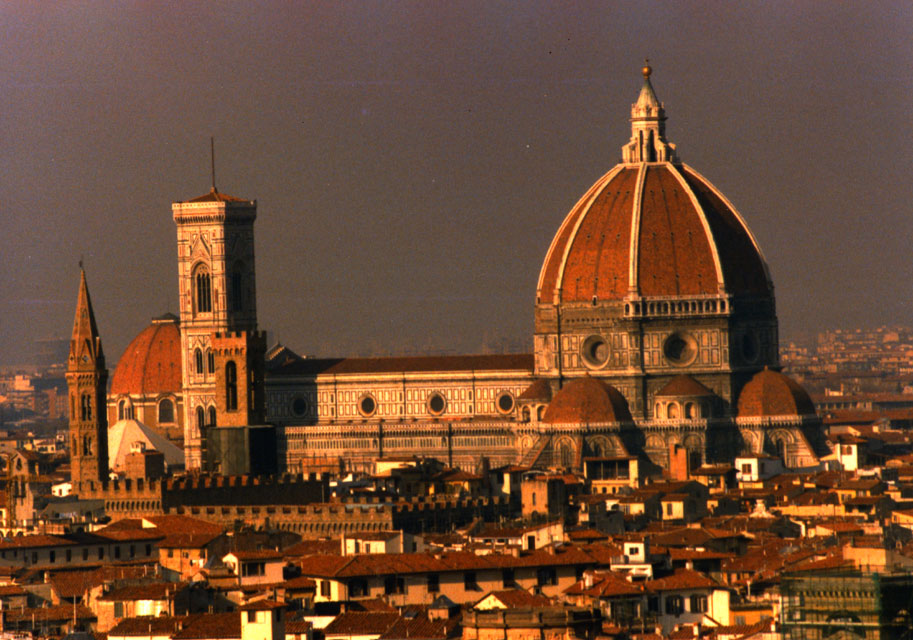 italie toscane - florence - le duomo et le campanile