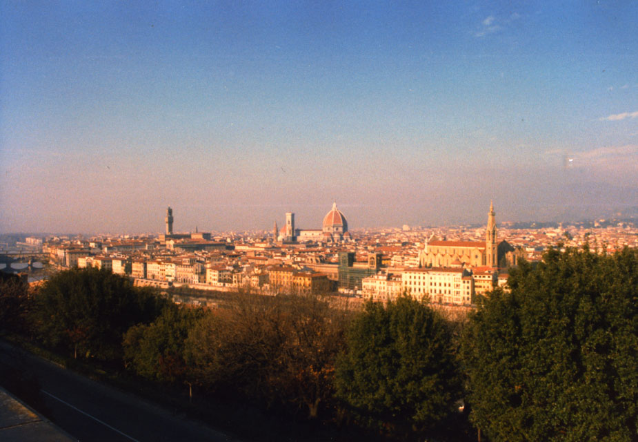 italie - toscane - florence - vue gnrale sur la ville