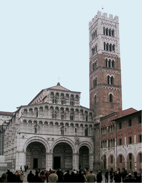 italie - toscane - lucca - duomo san martino