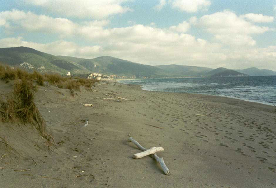 toscane maritime - la maremme - les plages de l'albarse