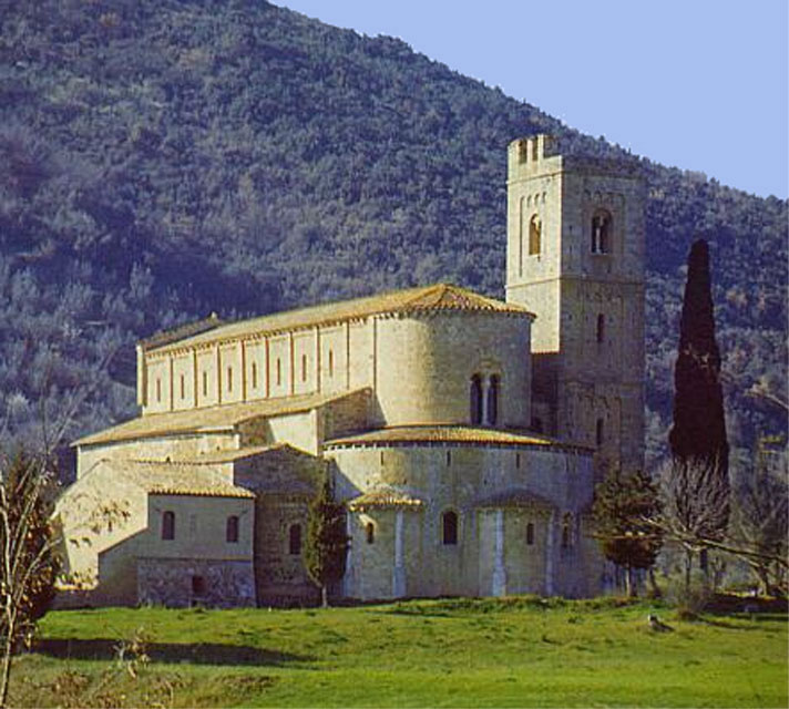 toscane - montalcino - san antimo