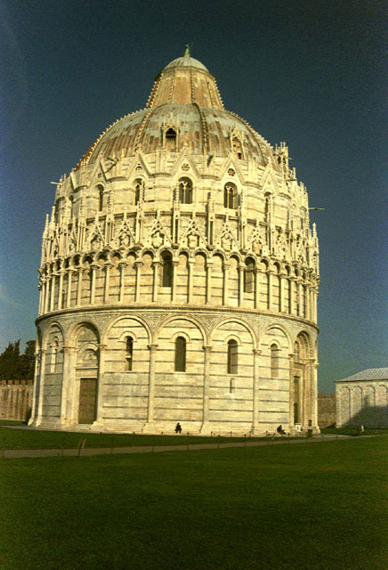 italie toscane pise le baptistre