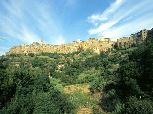 toscane maritime - les villages sur le tuf - pitigliano