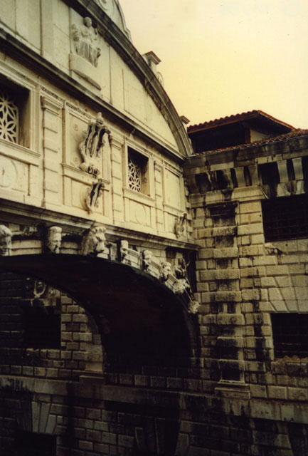 venise - le pont des soupirs