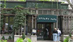 carnets de voyage new york - le bryant park grill