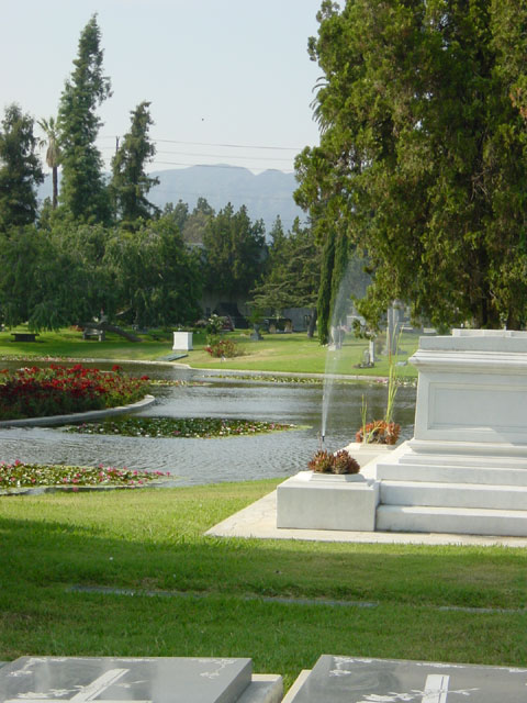 los angeles - hollywood - memorial park cemetery