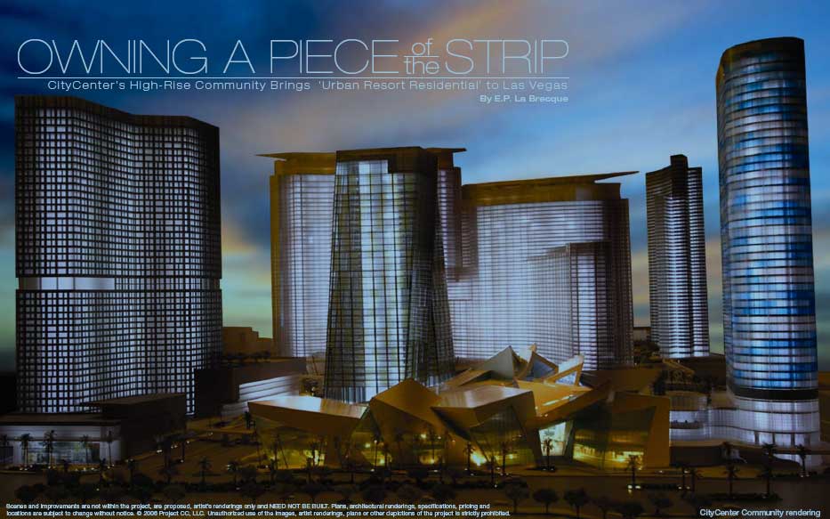 carnets de voyage usa - living in las vegas - projet de construction du city center