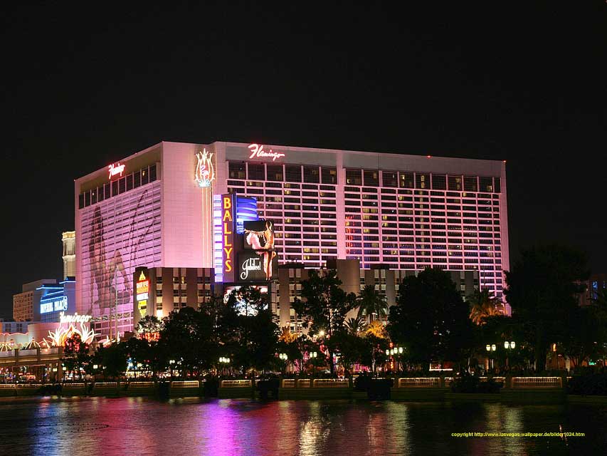 carnets de voyage usa - living in las vegas - Flamingo Hotel