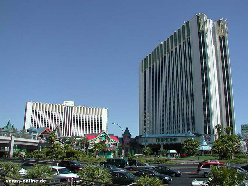 carnets de voyage usa - living in las vegas - Tropicana Hotel