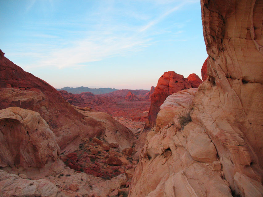 carnets de voyage usa - valley of fire - white domes
