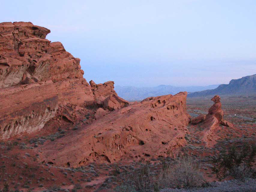 nevada - valley of fire - atiatl rock