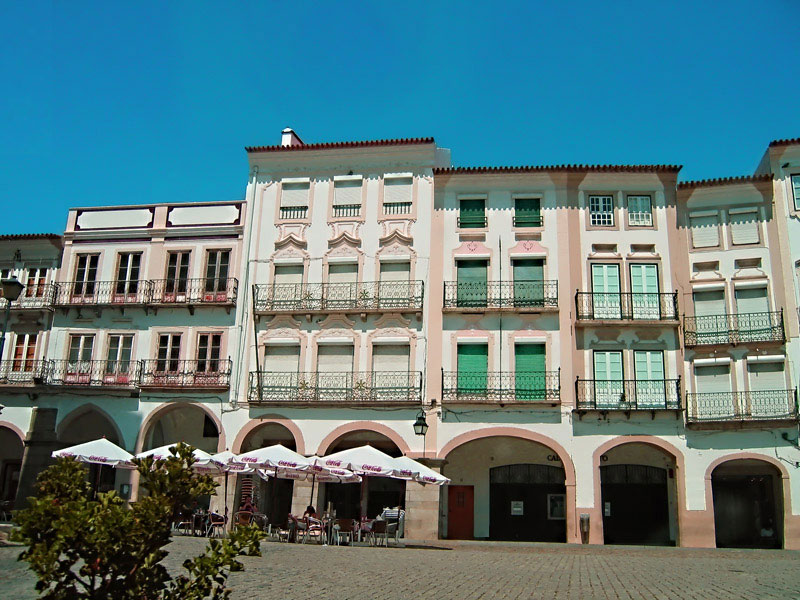 portugal - evora - praca do giraldo