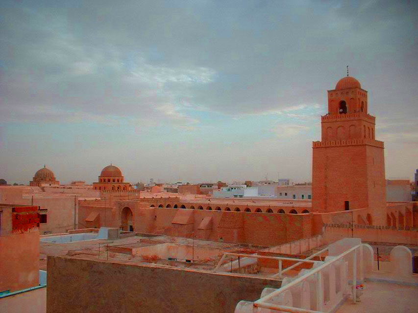 tunisie - la grande mosque de kairouan