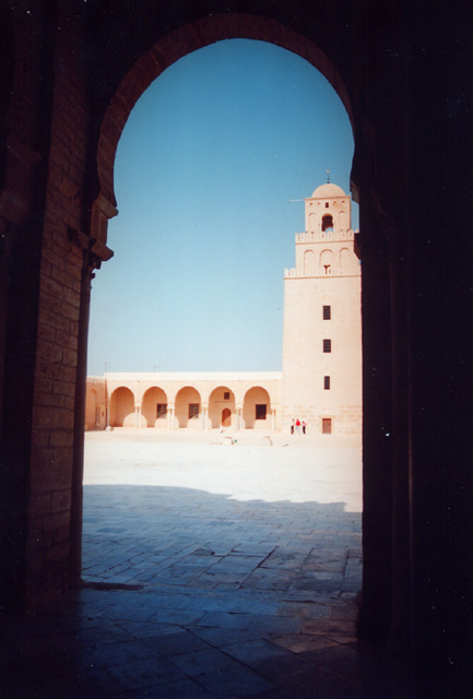 tunisie - la grande mosque de kairouan