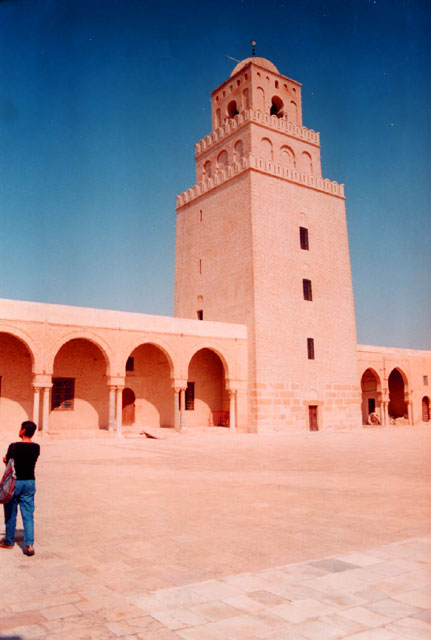 tunisie - kairouan - la grande mosque