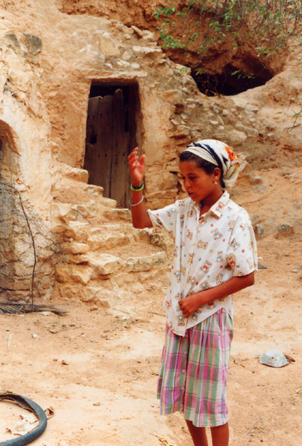 tunisie - matmata - maison troglodyte