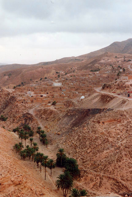 tunisie - la piste entre toujane et matmata