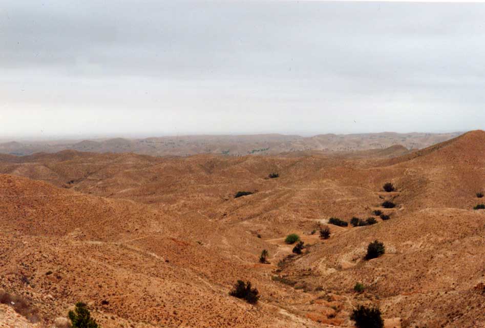 tunisie - la piste entre toujane te matmata