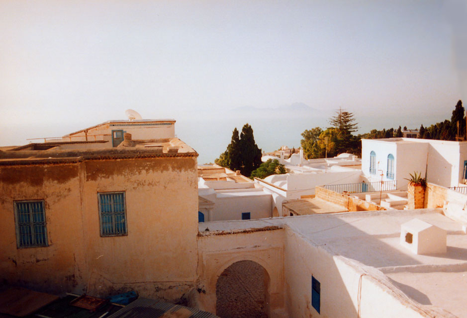 carnets de voyage tunisie - quartier de sidi bousad  tunis