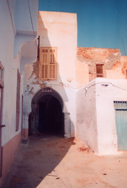 tunisie - tunis - quartier de sidi bou said