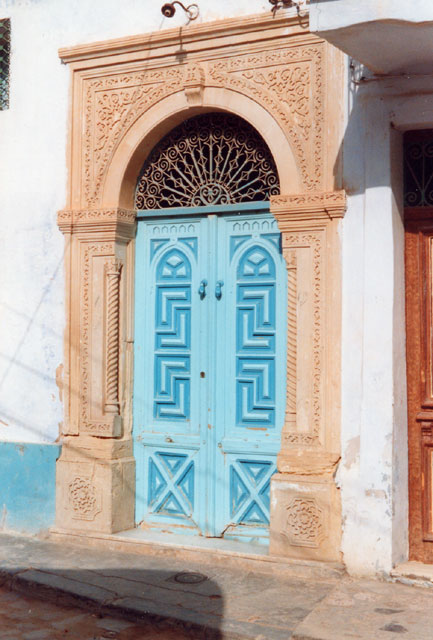 tunisie - tunis - quartier sidi bou said