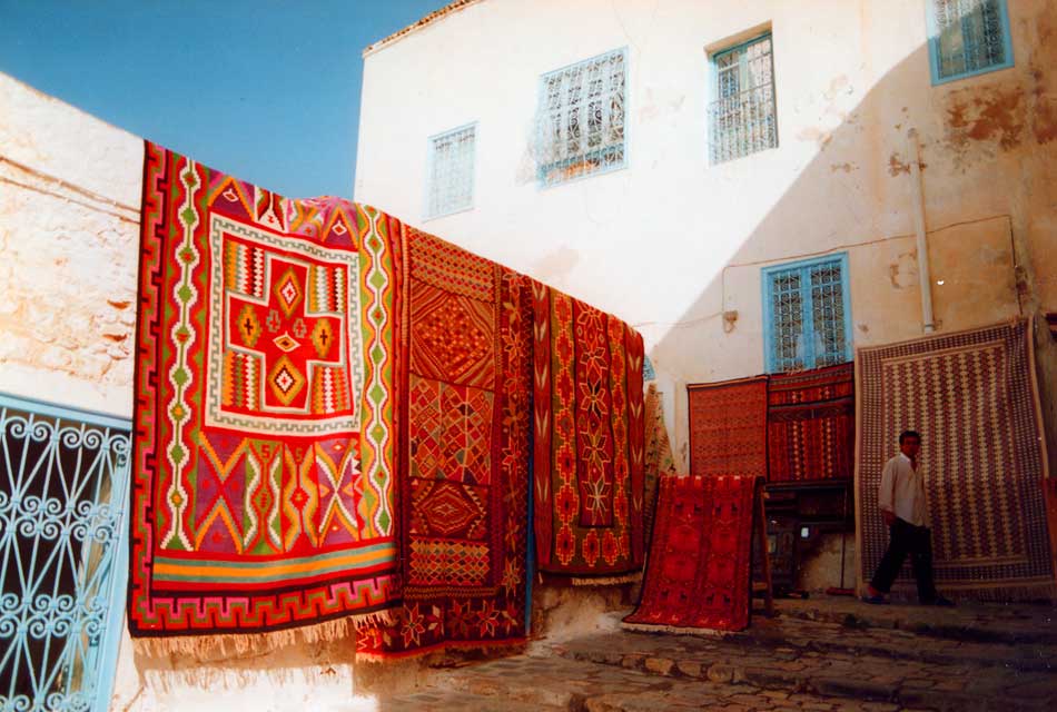 tunisie - quartier sidi bou said