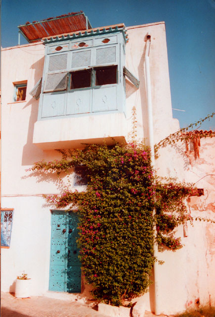 tunisie - tunis - quartier de sidi bou-sad