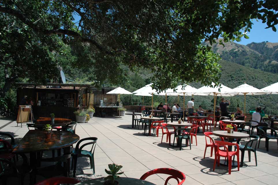 carnets de voyage usa - circuit californie et nevada - big sur - nepenthe restaurant et caf kevah