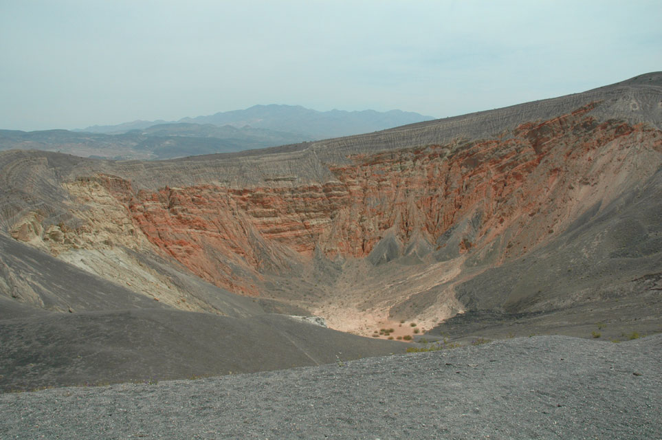 carnets de voyage usa - circuit californie et nevada - death valley - ubehebe crater