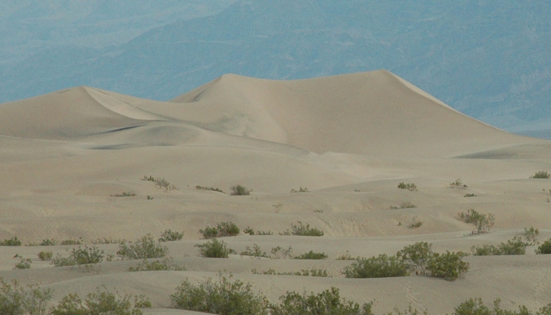 carnets de voyage usa - californie - death valley - mesquite sand dunes