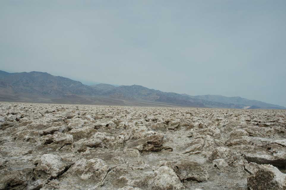 carnets de voyage usa - californie - death valley - devil's golf course